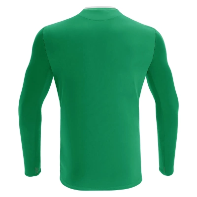 Футболка спортивная MACRON DENEB SHIRT LS GREEN/WHITE