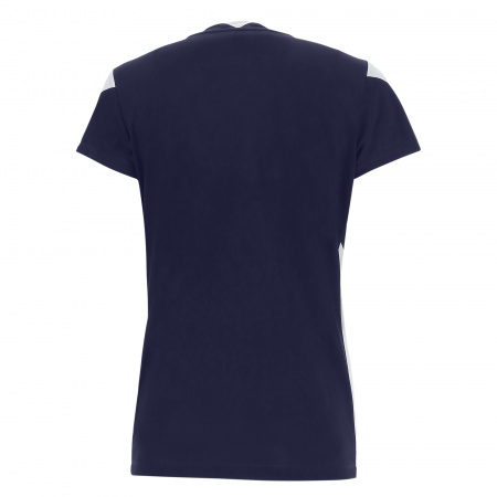Футболка спортивная женская MACRON OXYGEN SHIRT NAVY/WHITE