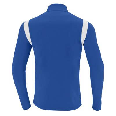 Толстовка тренировочная MACRON PURUS TRAINING 1/4 ZIP TOP ROYAL BLUE/WHITE