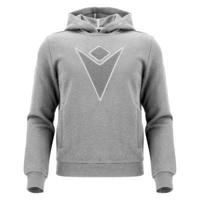 Худи MACRON DYNAMIC HOODED SWEATSHIRT GREY
