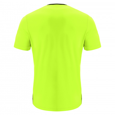 Футболка судейская проф. MACRON FRISK SHIRT NEON YELLOW/BLACK