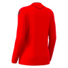 Футболка судейская проф. женская MACRON TESS ECO SHIRT LS BRIGHT RED/BLACK