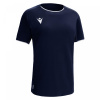 Футболка спортивная женская MACRON WIDIA ECO SHIRT NAVY/LIGHT NAVY/WHITE