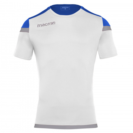 Футболка спортивная MACRON TITAN SHIRT WHITE/ROYAL BLUE