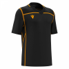 Регбийка игровая MACRON PERIDOT SHIRT BLACK/AMBER