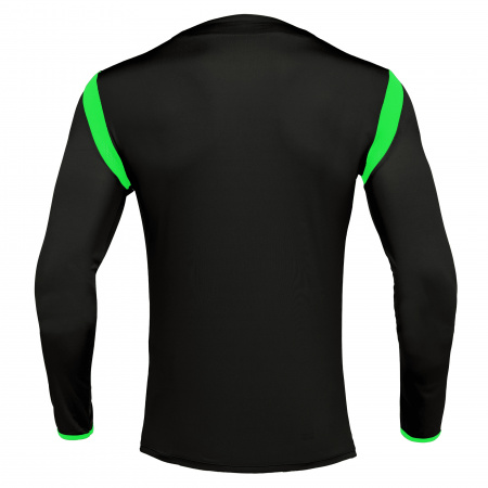 Футболка спортивная MACRON HERCULES SHIRT BLACK/NEON GREEN