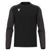 Толстовка тренировочная MACRON THALOS TRAINING TOP BLACK/DARK GREY