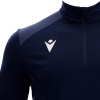 Толстовка тренировочная MACRON IOLITE TRAINING 1/4 ZIP TOP NAVY/LIGHT NAVY