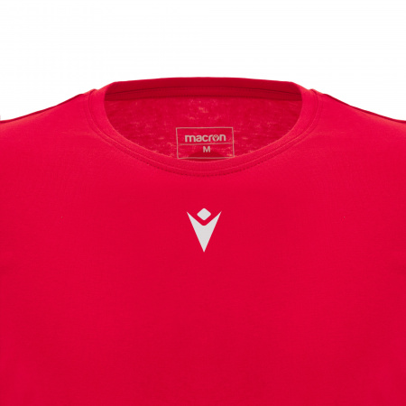 Футболка спортивная MACRON MP 151 HERO SHORT SLEEVES RED