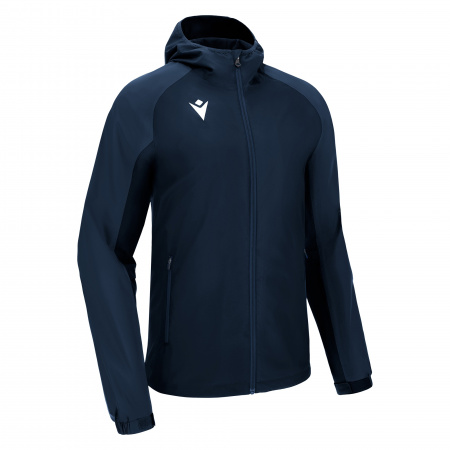 Куртка спортивная MACRON ALPS RAIN JACKET WATERPROOF NAVY/LIGHT NAVY