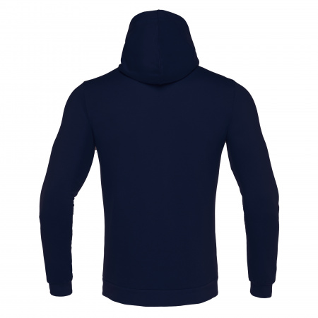 Олимпийка спортивная MACRON CELLO FULL ZIP HOODED SWEATSHIRT NAVY