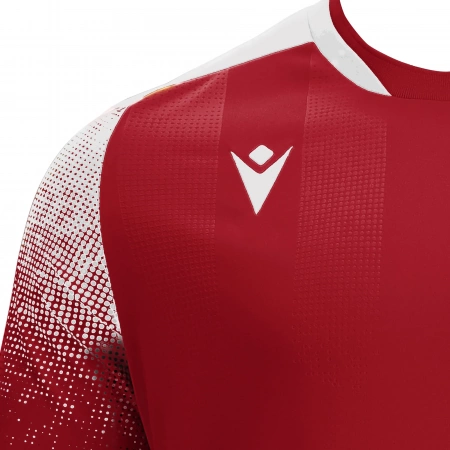 Футболка спортивная MACRON ALIOTH ECO SHIRT RED/WHITE