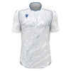 Футболка спортивная MACRON ARCANE ECO SHIRT WHITE/ROYAL BLUE