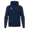 Олимпийка парадная MACRON CHRONOS FULL ZIP TOP NAVY/LIGHT NAVY