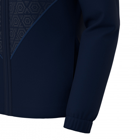 Олимпийка парадная женская MACRON ARTEMIS FULL LENGTH ZIP TOP NAVY/LIGHT NAVY