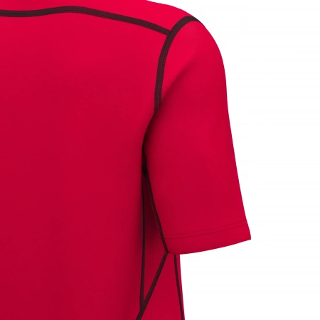 Регбийка игровая MACRON PERIDOT SHIRT RED/BLACK