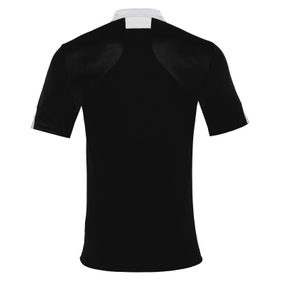 Футболка спортивная MACRON REFEREE SHIRT BLACK/WHITE