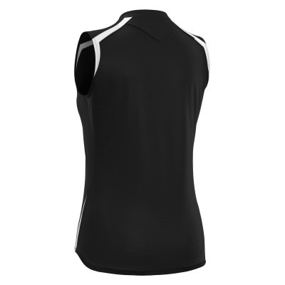 Футболка спортивная женская MACRON FROSTMOOR SHIRT BLACK/WHITE