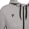 Олимпийка спортивная женская MACRON LYRE FULL LENGHT ZIP HOODED SWEATSHIRT GREY