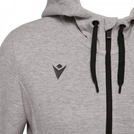 Олимпийка спортивная женская MACRON LYRE FULL LENGHT ZIP HOODED SWEATSHIRT GREY