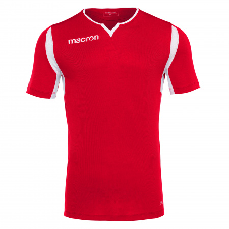 Футболка спортивная MACRON ARGON SHIRT RED/WHITE