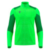 Толстовка тренировочная MACRON IZEL TRAINING 1/4 ZIP TOP NEON GREEN/GREEN