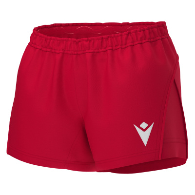 Шорты регбийные женские MACRON LAPIS SHORT RED