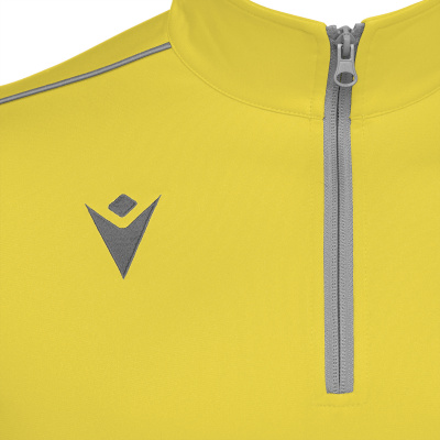 Толстовка тренировочная MACRON HAVEL 1/4 ZIP TOP YELLOW