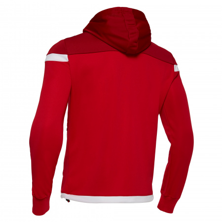 Олимпийка парадная MACRON EADESY HOODY RED/WHITE