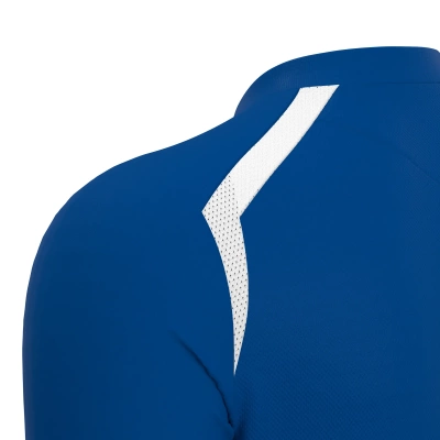 Футболка спортивная женская MACRON ANDURIL SHIRT ROYAL BLUE/WHITE