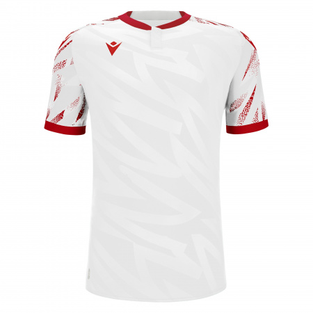 Футболка спортивная MACRON THEMIS ECO SHIRT WHITE/RED