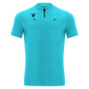 Футболка судейская проф. MACRON DIENST ECO SHIRT NEON SKY BLUE/BLACK