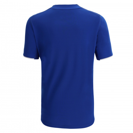 Футболка спортивная женская MACRON WIDIA ECO SHIRT ROYAL BLUE/DARK ROYAL BLUE/WHITE