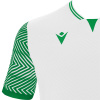 Футболка спортивная MACRON TUREIS ECO SHIRT WHITE/GREEN