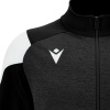 Олимпийка парадная женская MACRON VALKYRIA FULL ZIP TOP BLACK/WHITE