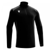 Толстовка тренировочная MACRON IOLITE TRAINING 1/4 ZIP TOP BLACK/ANTHRACITE