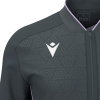 Олимпийка спортивная MACRON MORPHEUS MICROFIBER FULL LENGTH ZIP TOP ANTHRACITE/LILAC