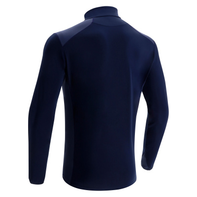 Толстовка тренировочная MACRON IOLITE TRAINING 1/4 ZIP TOP NAVY/LIGHT NAVY