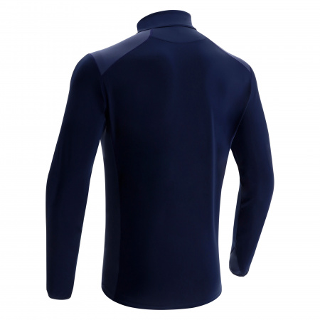 Толстовка тренировочная MACRON IOLITE TRAINING 1/4 ZIP TOP NAVY/LIGHT NAVY