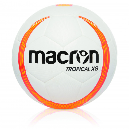 Мяч футзальный MACRON TROPICAL N.4 FUTSAL BALL WHITE/ORANGE