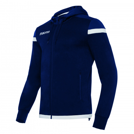 Олимпийка парадная MACRON EADESY HOODY NAVY/WHITE