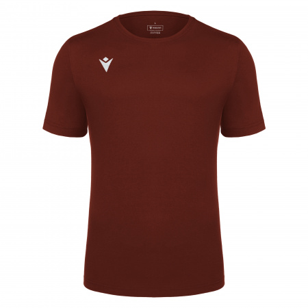 Футболка спортивная х/б MACRON BOOST ECO T-SHIRT CARDINAL