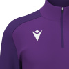 Толстовка тренировочная MACRON ISEN 1/4 ZIP TOP PURPLE/ DARK PURPLE