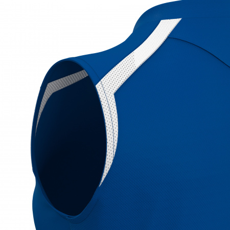 Футболка спортивная женская MACRON FROSTMOOR SHIRT ROYAL BLUE/WHITE