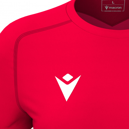 Футболка спортивная женская MACRON TROPHY SHIRT RED