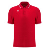 Поло парадное MACRON AULOS POLO RED/WHITE