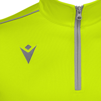Толстовка тренировочная MACRON HAVEL 1/4 ZIP TOP NEON YELLOW