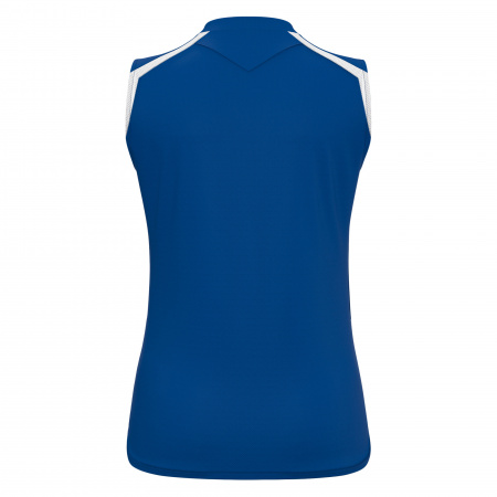 Футболка спортивная женская MACRON FROSTMOOR SHIRT ROYAL BLUE/WHITE