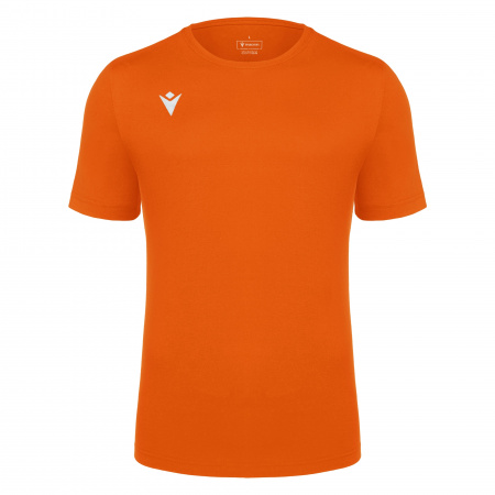 Футболка спортивная х/б MACRON BOOST ECO T-SHIRT ORANGE