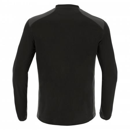 Толстовка спортивная MACRON TOBOL WARM UP ROUNDNECK TOP BLACK